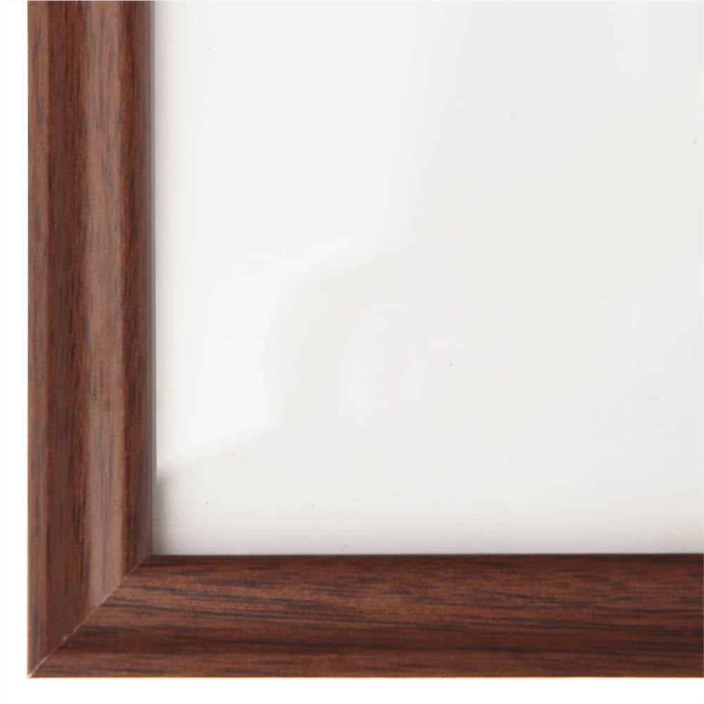 Photo Frames Collage 3 pcs for Wall or Table Brown 30x30 cm MDF