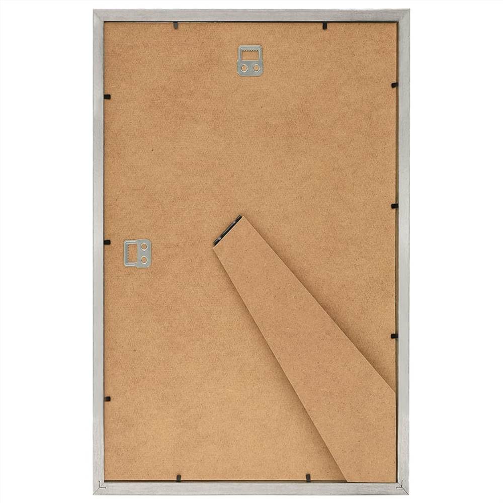 Photo Frames Collage 5 pcs for Wall or Table Silver 21x29.7 cm
