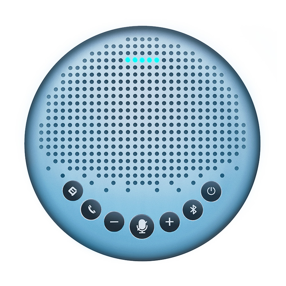 Przenośny głośnik komputerowy eMeet Luna Lite Tryb redukcji szumów VoiceIA, złącze USB, Bluetooth, AUX