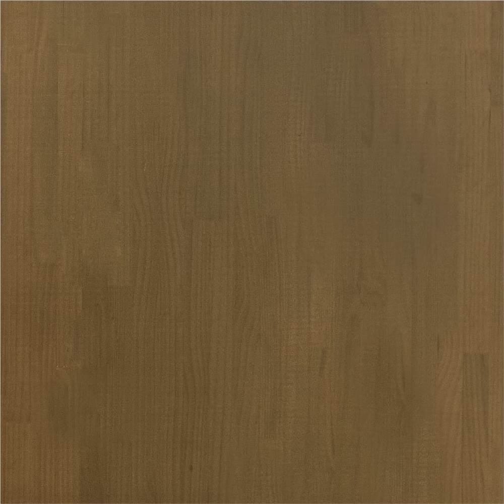 Storage Shelves 2 pcs Brown 60x30x210 cm Solid Pine Wood