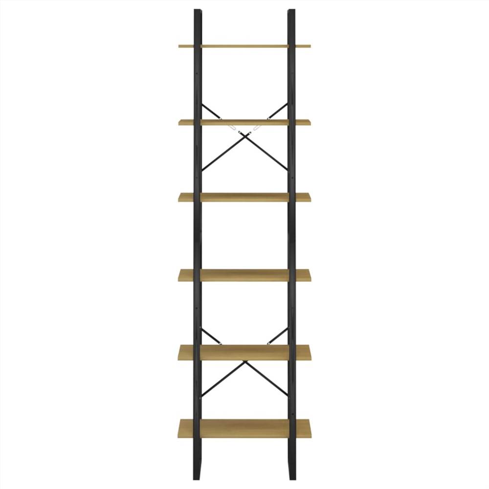 Storage Shelves 2 pcs Brown 60x30x210 cm Solid Pine Wood