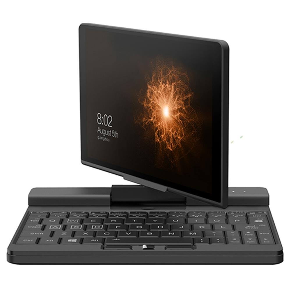 Un Netbook A1 Pro Mini Engineer Laptop 7 pollici 1920 * 1200p Touch Screen Intel Core i5-1130G7 16 GB RAM 512 GB SSD Windows 11 6000 mAh Batteria Riconoscimento delle impronte digitali - Nero