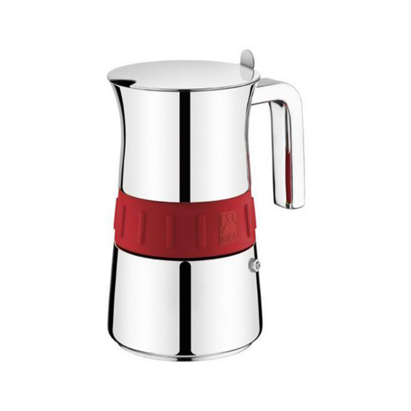 BRA  4 Cups Stainless Steel Italian Coffee Pot