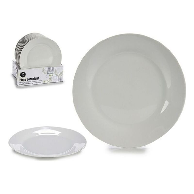 

Porcelain Plate White (19 x 2 x 19 cm)