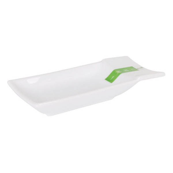 

Yummy Porcelain Snack Tray White (14,6 x 6,3 cm)