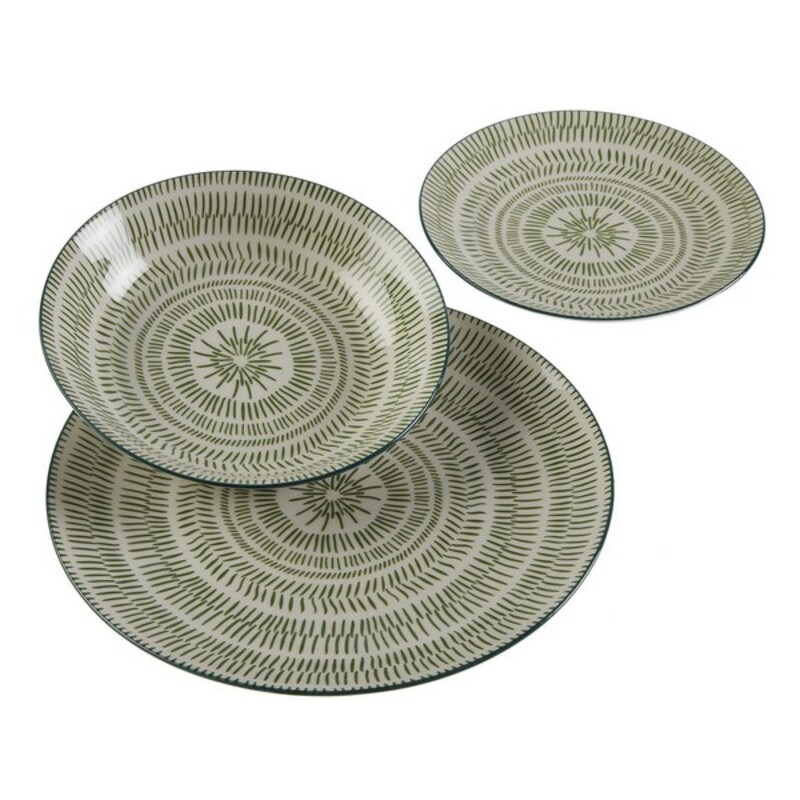 

Spin Porcelain Tableware Green (18 Pieces)