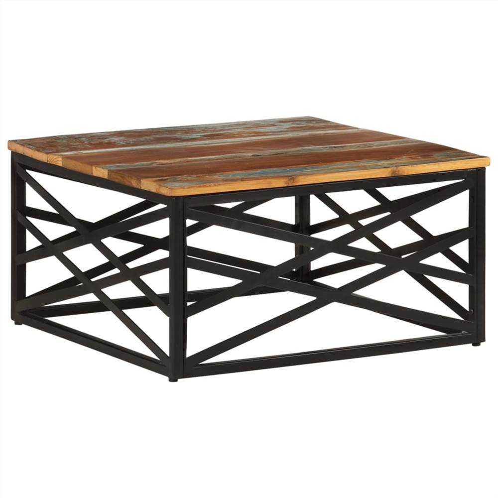 

Coffee Table 68x68x35 cm Solid Reclaimed Wood
