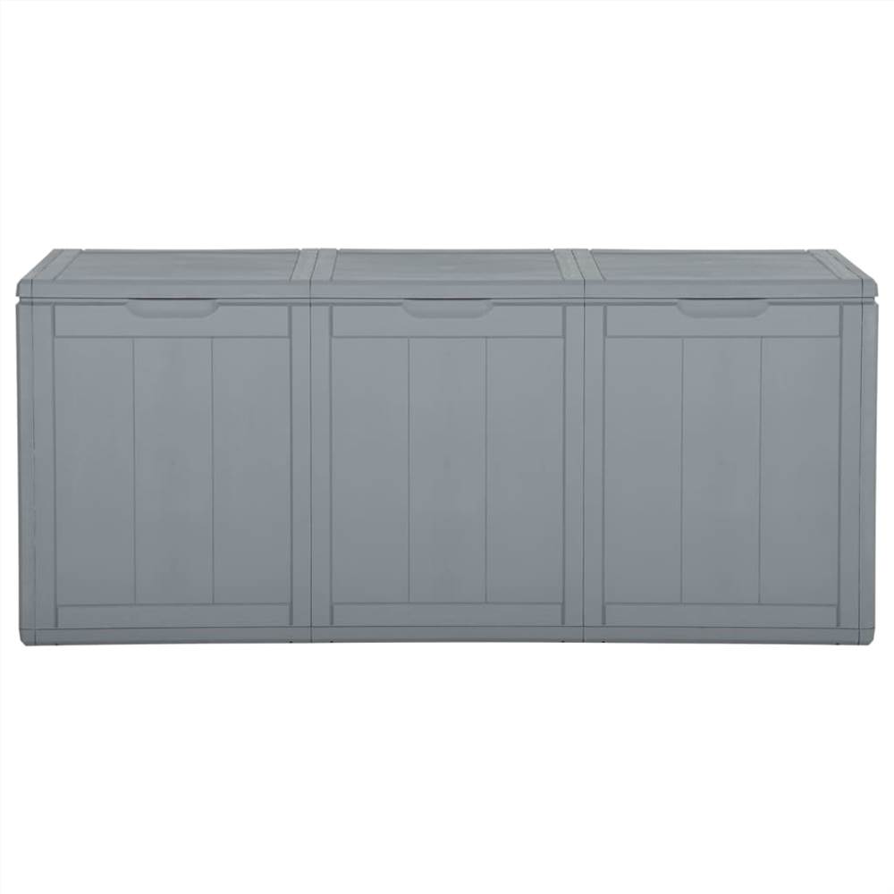 Garden Storage Box 270L Grey PP