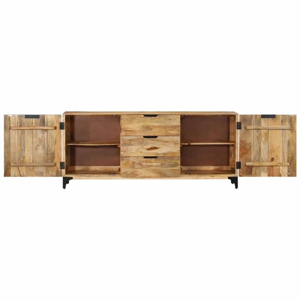 Sideboard Solid Mango Wood 180x40x80 cm