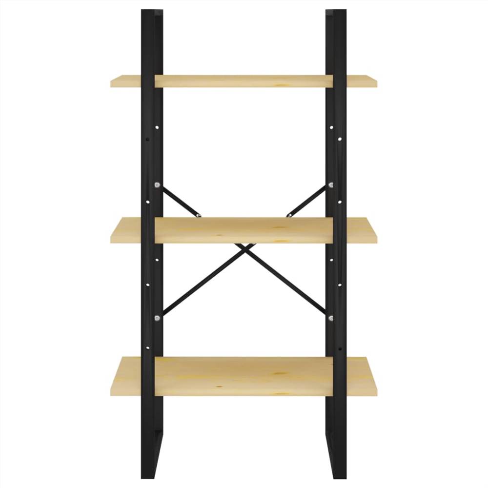 Storage Shelf 60x30x105 cm Solid Pine Wood