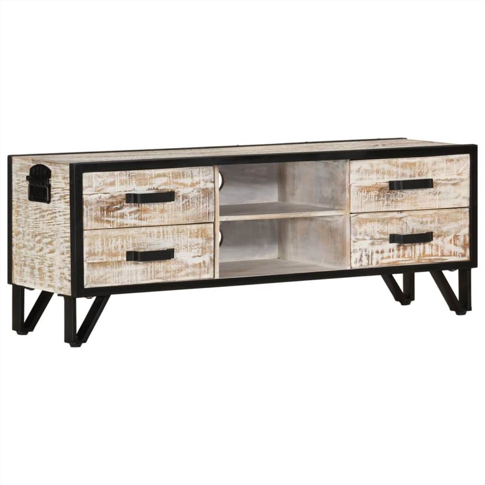 

TV Cabinet 110x30x41 cm Solid Acacia Wood