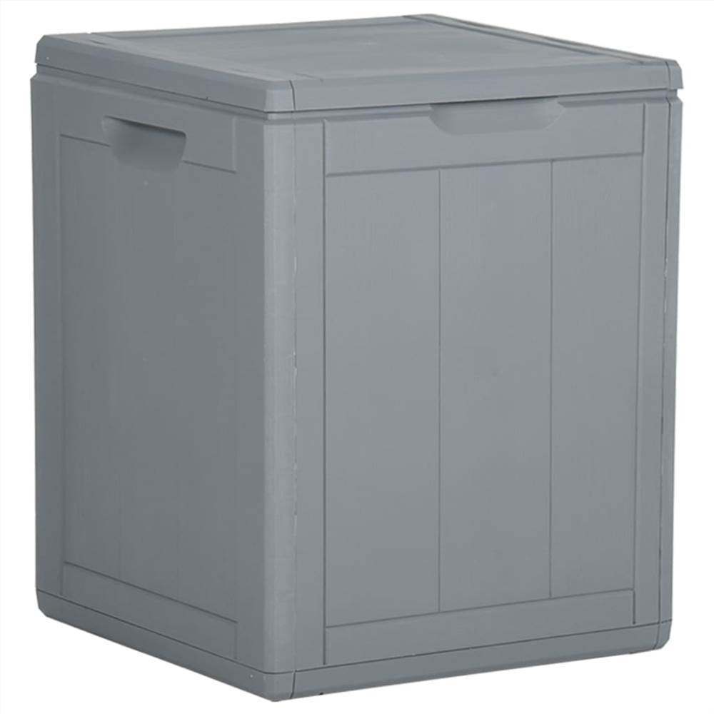 

Garden Storage Box 90L Grey PP
