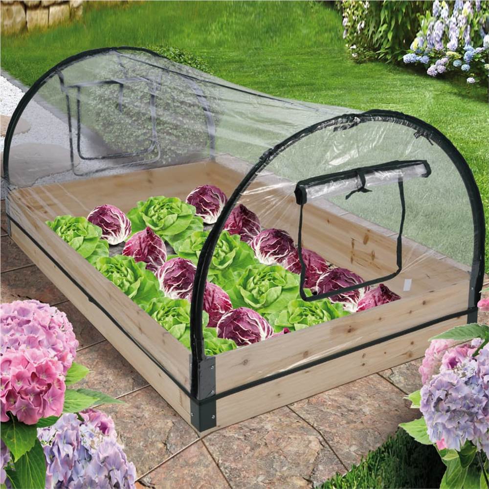 

HI Greenhouse With Wooden Frame 120x80x50 cm