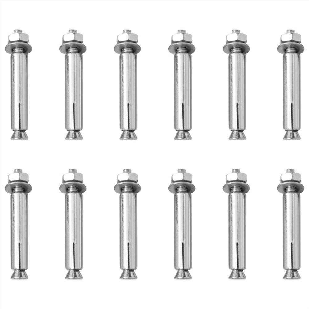 Traffic Control Bollards 4 pcs with Chain 75 cm PE