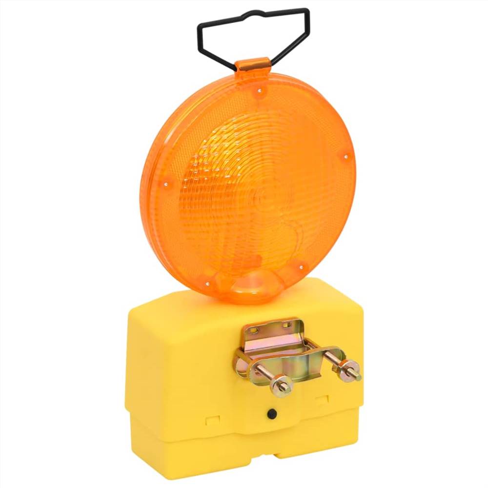 Construction Site Lights 2 pcs with Batteries 18x8x37 cm