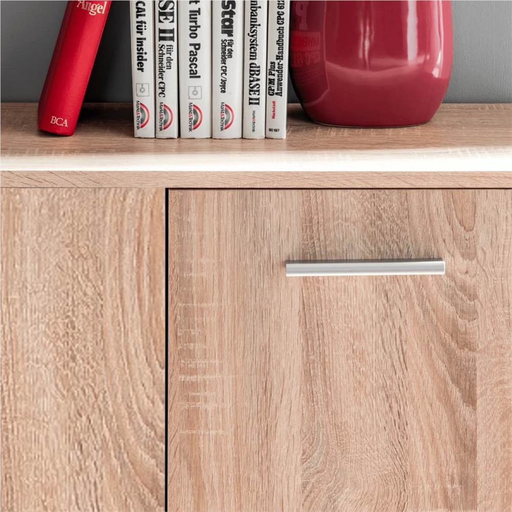 TV Wall Unit Set 5 Pieces Sonoma Oak