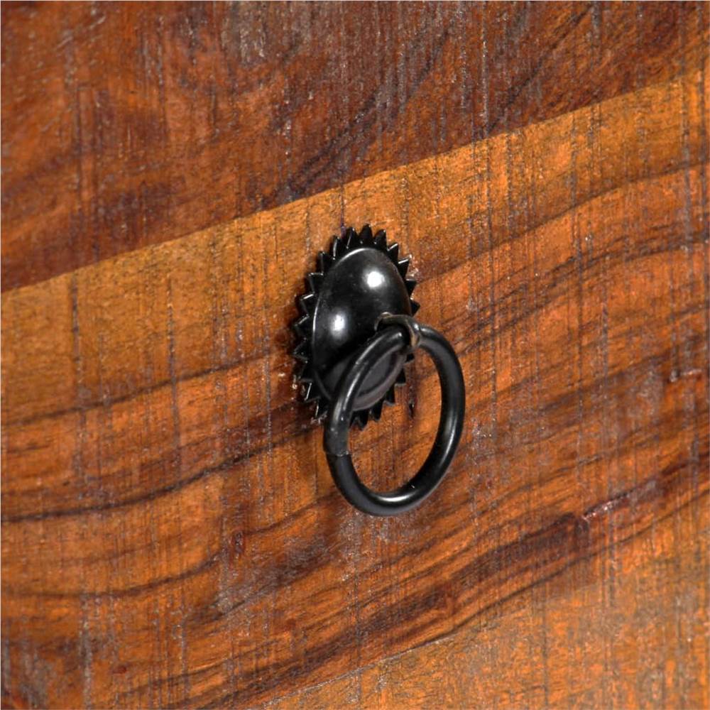 Console Table 120x30x80 cm Solid Acacia Wood