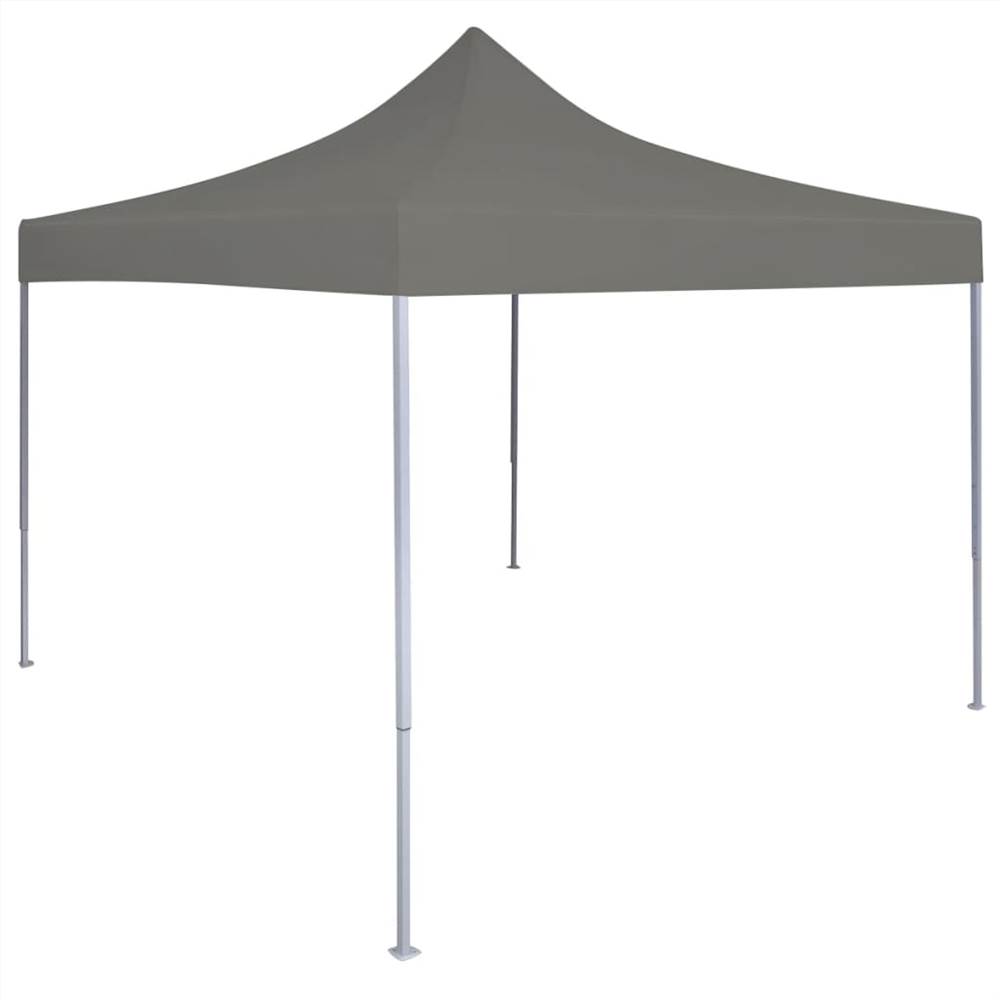 Foldable Party Tent Pop-Up 3x3 m Anthracite