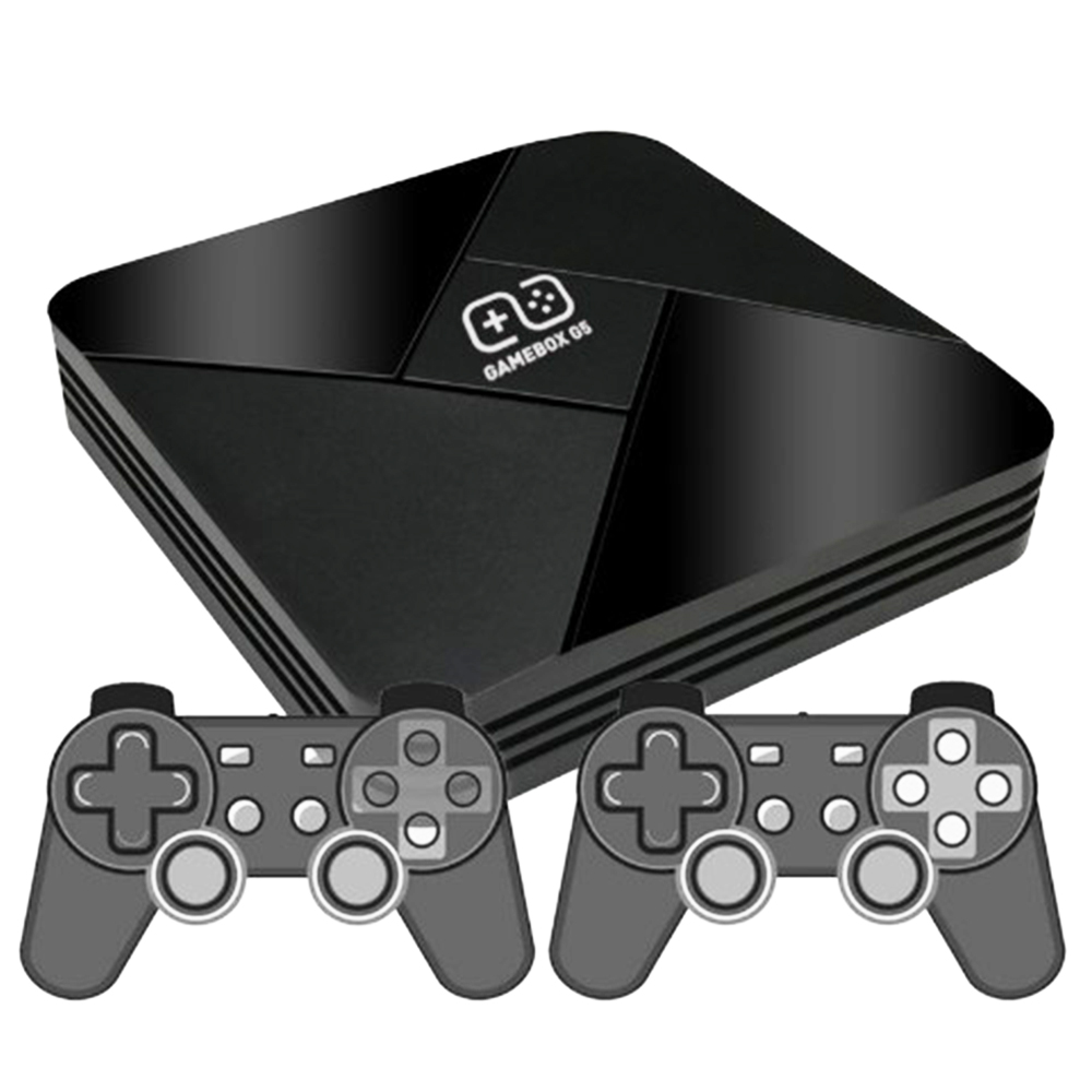 GAMEBOX G5 32GB وحدة تحكم ألعاب الفيديو مع 2 Gamepads HDMI PSP / CPS / FC / GB / MD / SFC / N64 / PS1 / ATARI