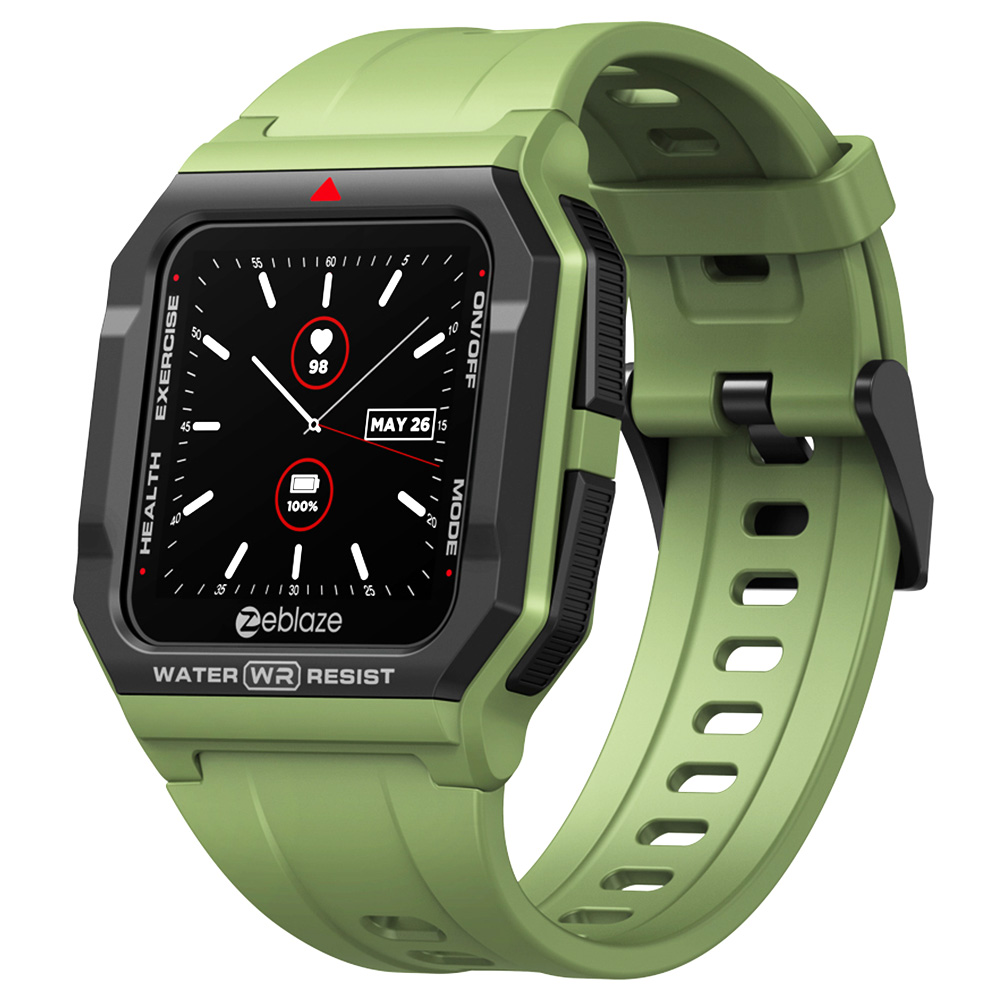 Zeblaze Ares Smartwatch 1,3 tum IPS Touch Screen Grön