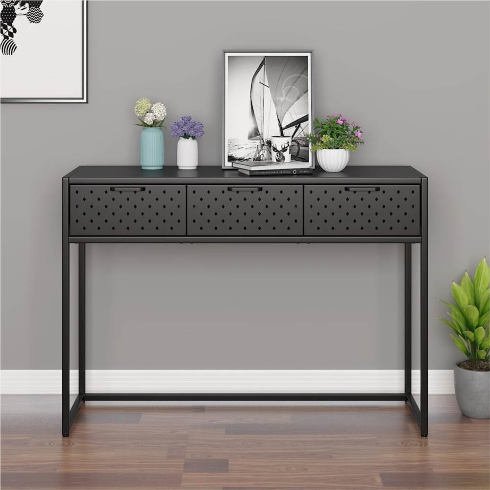 

Console Table Anthracite 106x35x75 cm Steel