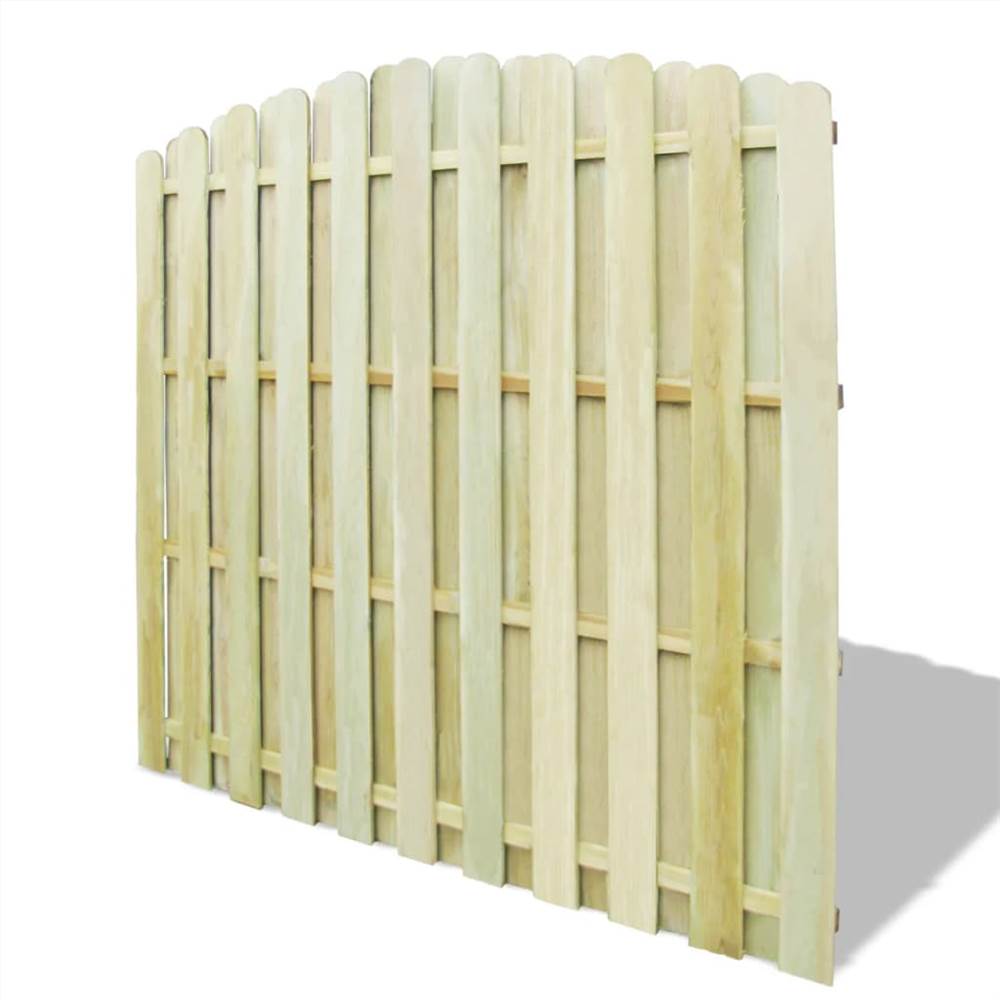Fence Panel Impregnated Pinewood 180x(165-180) cm