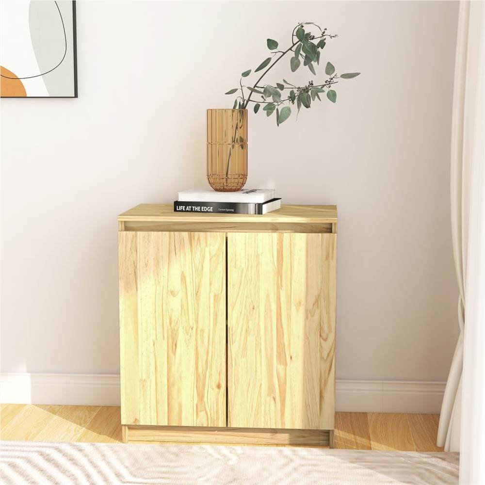 

Side Cabinet 60x36x65 cm Solid Pinewood