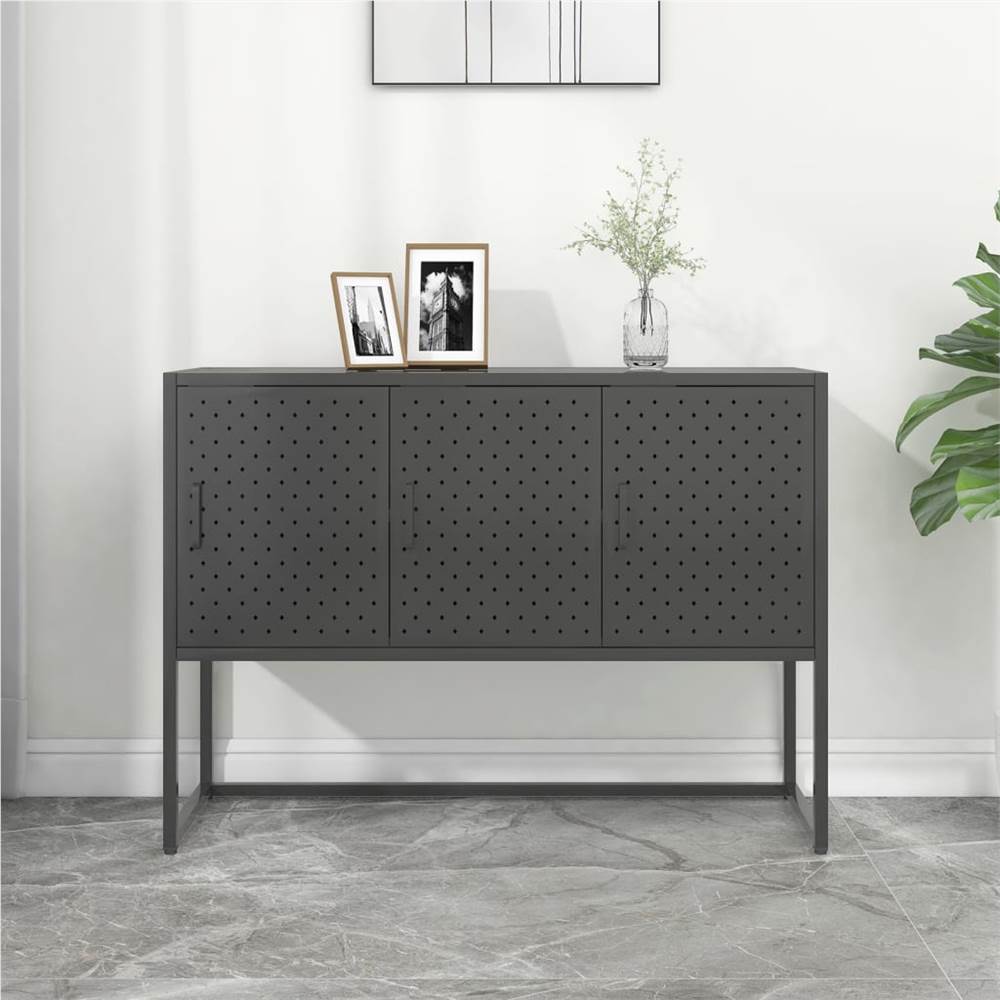 

Sideboard Anthracite 105x35x75 cm Steel