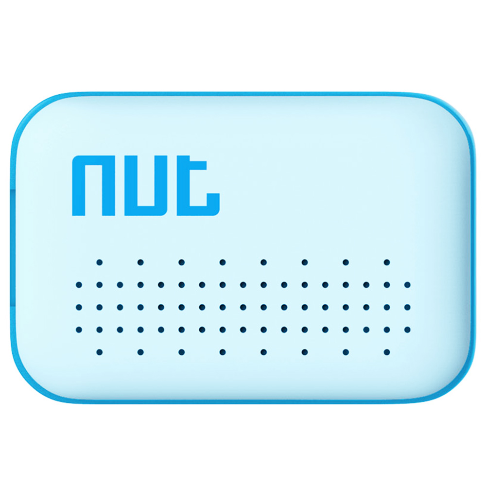 Nut Mini F6 Smart Tag Bluetooth Tracker Key Finder Locator Anti Lost Found Alarm For Security Protection Blue