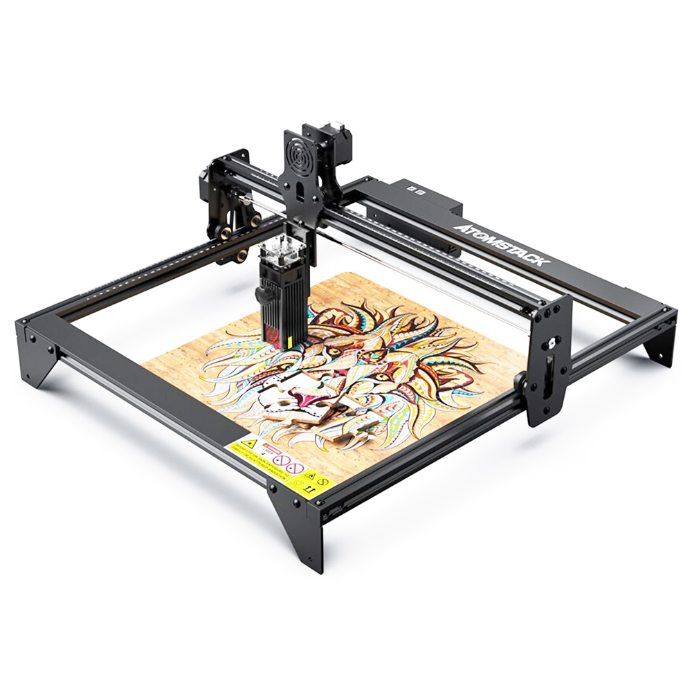 ATOMSTACK A5 M40 5.5W Laser Engraver, 0.16mm*0.19mm Compressed Spot, o.1mm Accuracy, Engraving Area 410mm*400mm