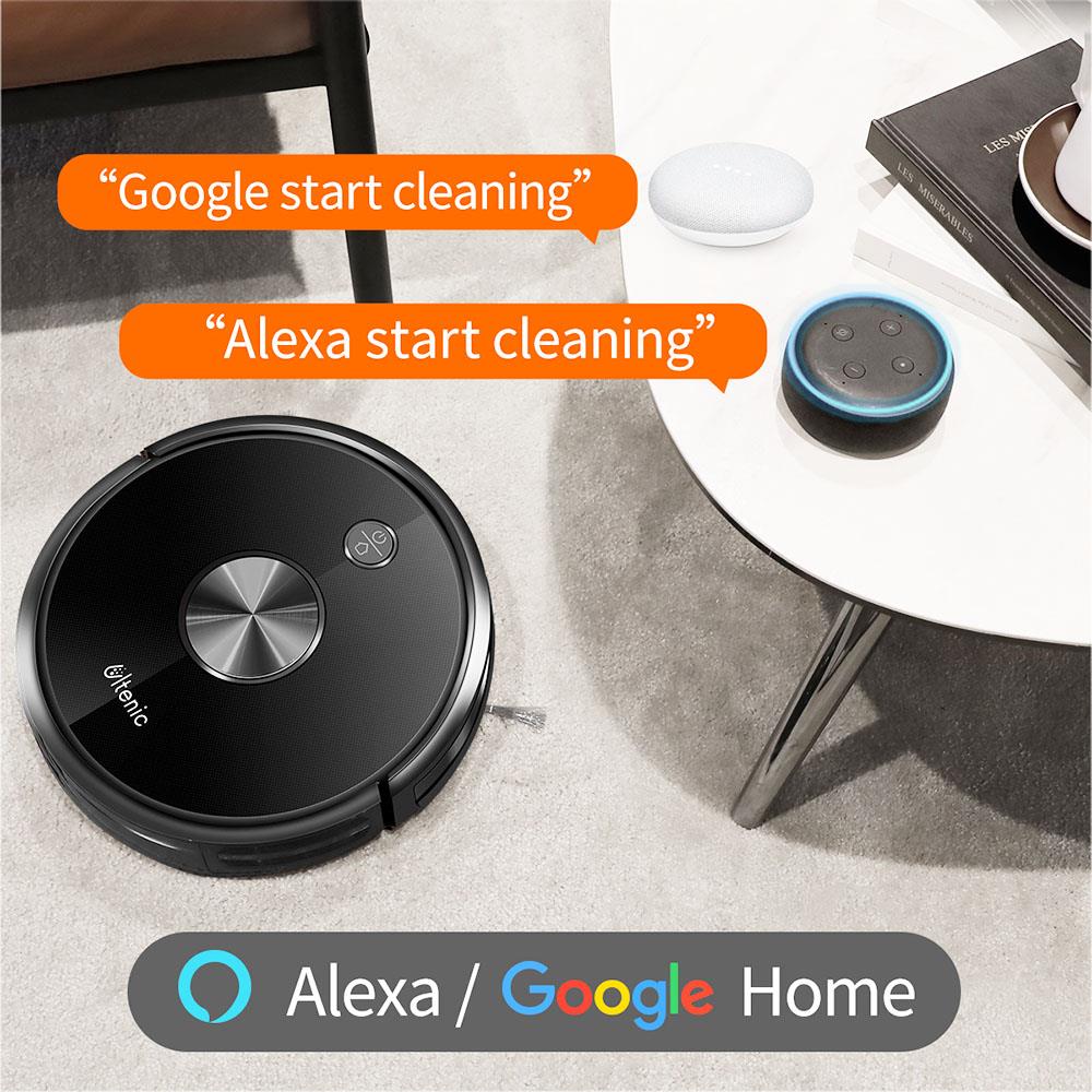 Proscenic Ultenic D5 Robot Vacuum Cleaner Black