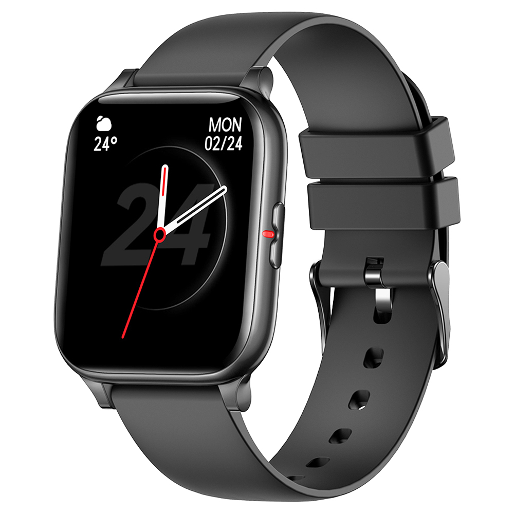 Смарт-часы COLMI P8 Mix с большим экраном, модные часы для спорта и здоровья, черные