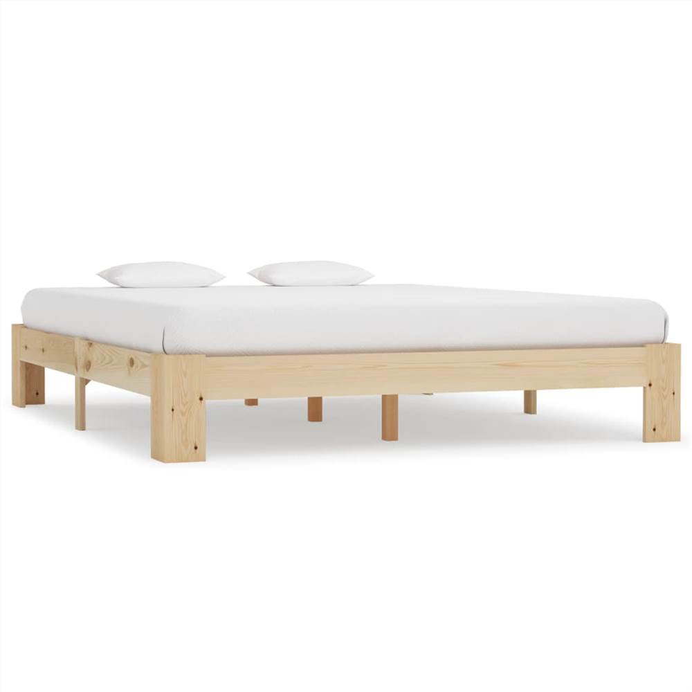 

Bed Frame Solid Pine Wood 160x200 cm