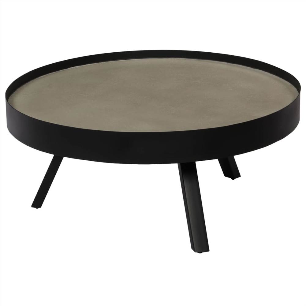 

Coffee Table Concrete Top 74x32 cm
