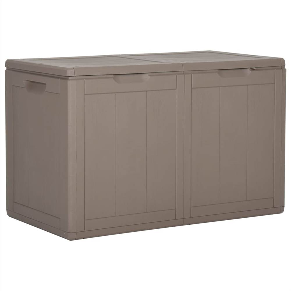 

Garden Storage Box 180L Brown PP
