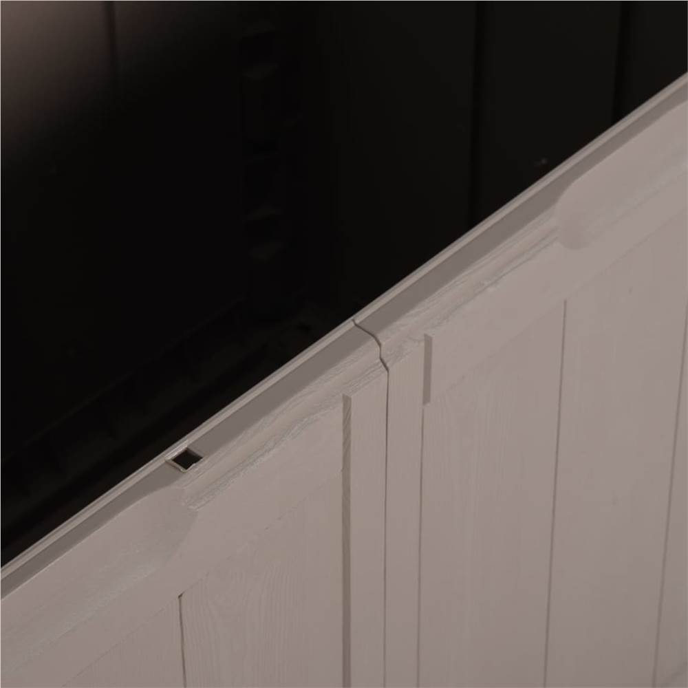 Garden Storage Box 180L Brown PP