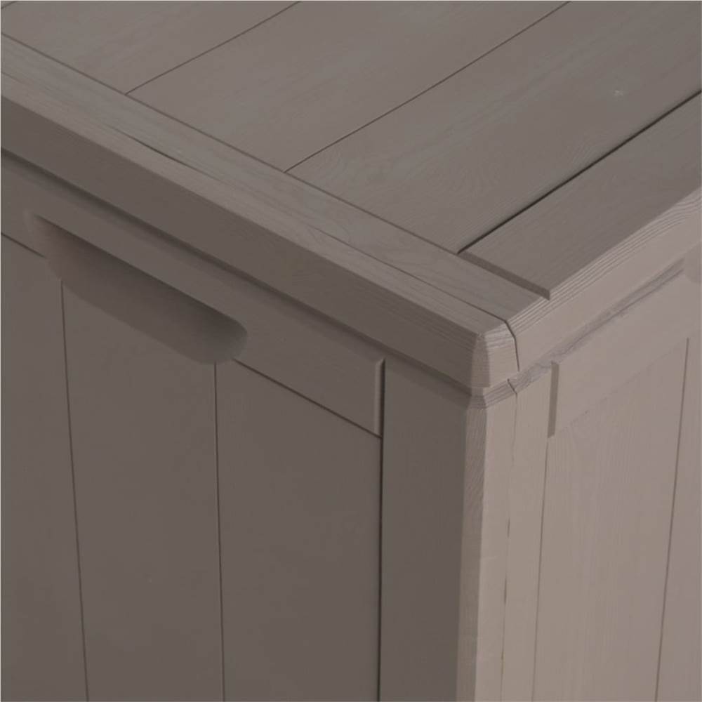 Garden Storage Box 180L Brown PP