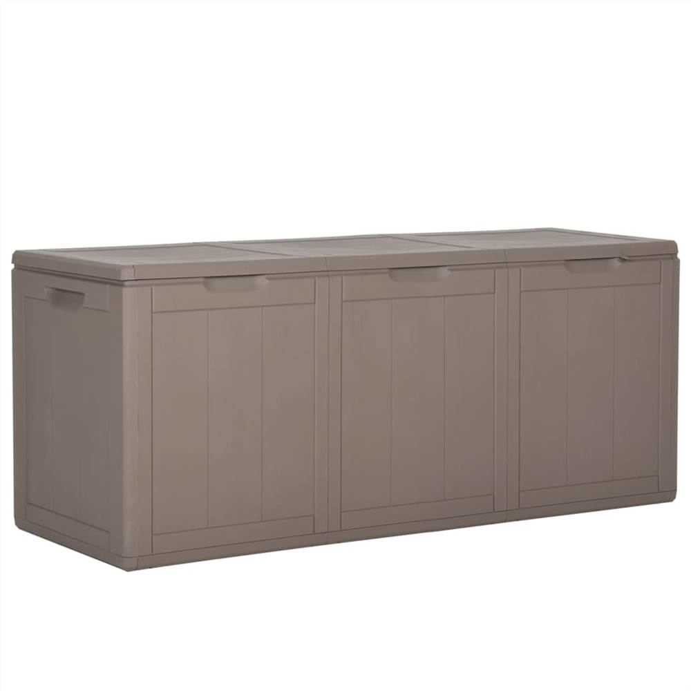 

Garden Storage Box 270L Brown PP