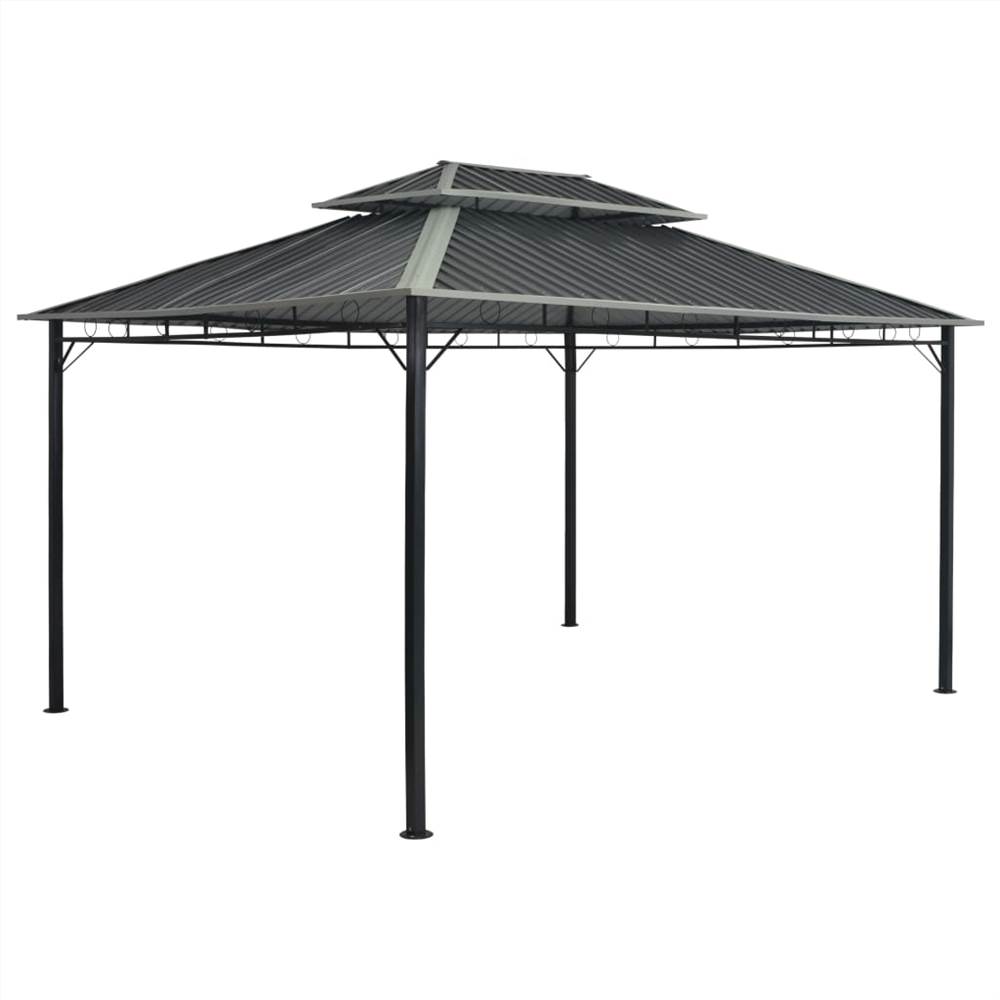 

Gazebo 295x395x265 cm Grey