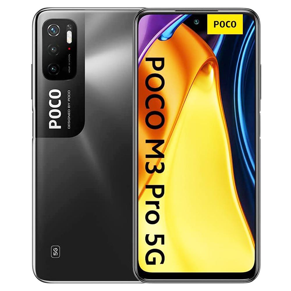 POCO M3 Pro 5G NFC Global Version Smartphone Dimensity 700 90Hz 6.5' FHD+ DotDisplay 5000mAh 48MP Triple Camera 6+128GB - Black