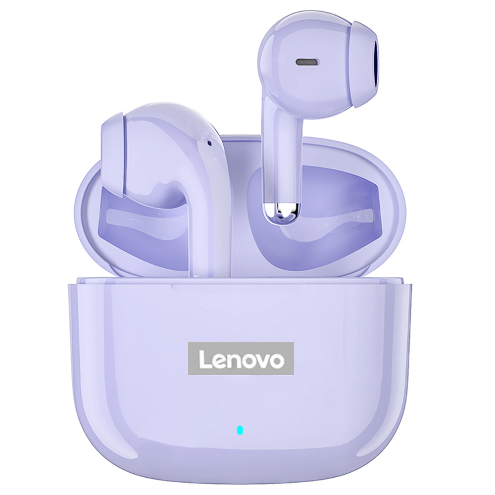 

Lenovo Thinkplus LivePods LP40 Pro TWS Wireless Bluetooth Earphone Noise Cancelling Earbuds Gaming Sports Headset - Purple