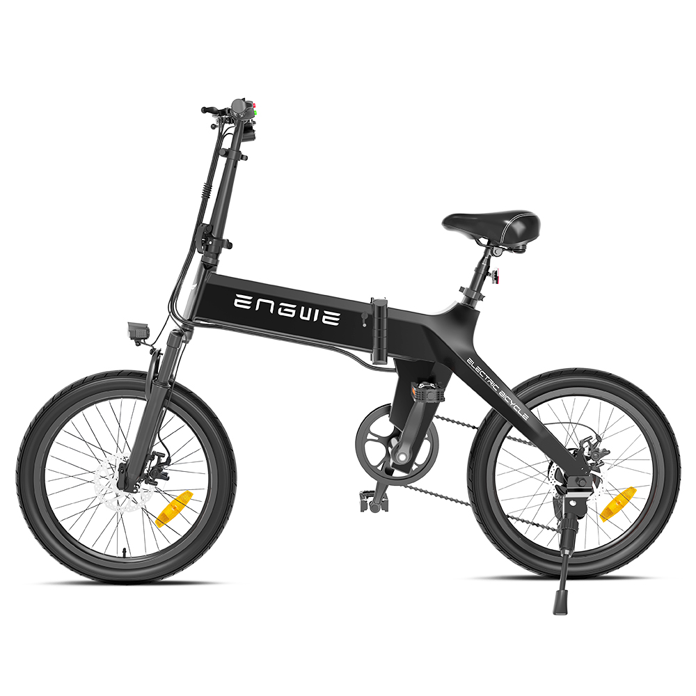 

ENGWE C20 Folding Electric Bicycle 20 Inch Tires 250W Brushless Motor 36V 10.4Ah Battery 25km/h Max Speed - Black