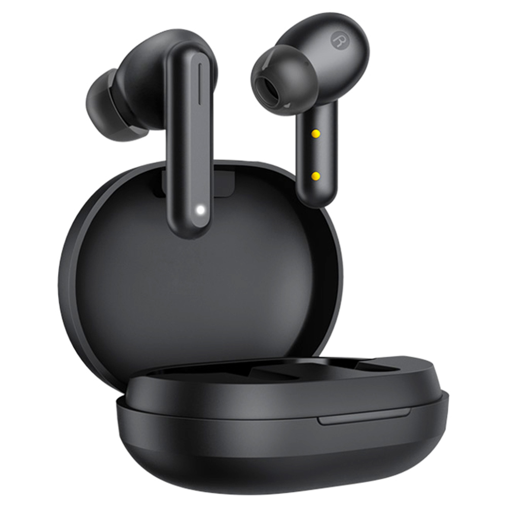 Haylou GT7 Draadloze Bluetooth-koptelefoon TWS-oordopjes Ruisonderdrukkende headset Lage latentie - Zwart