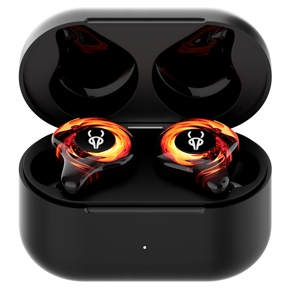 Sabbat G12 Elite TWS Cuffie Bluetooth senza fili Musica da gioco Auricolari con riduzione del rumore a doppia modalità con microfono - Arancione