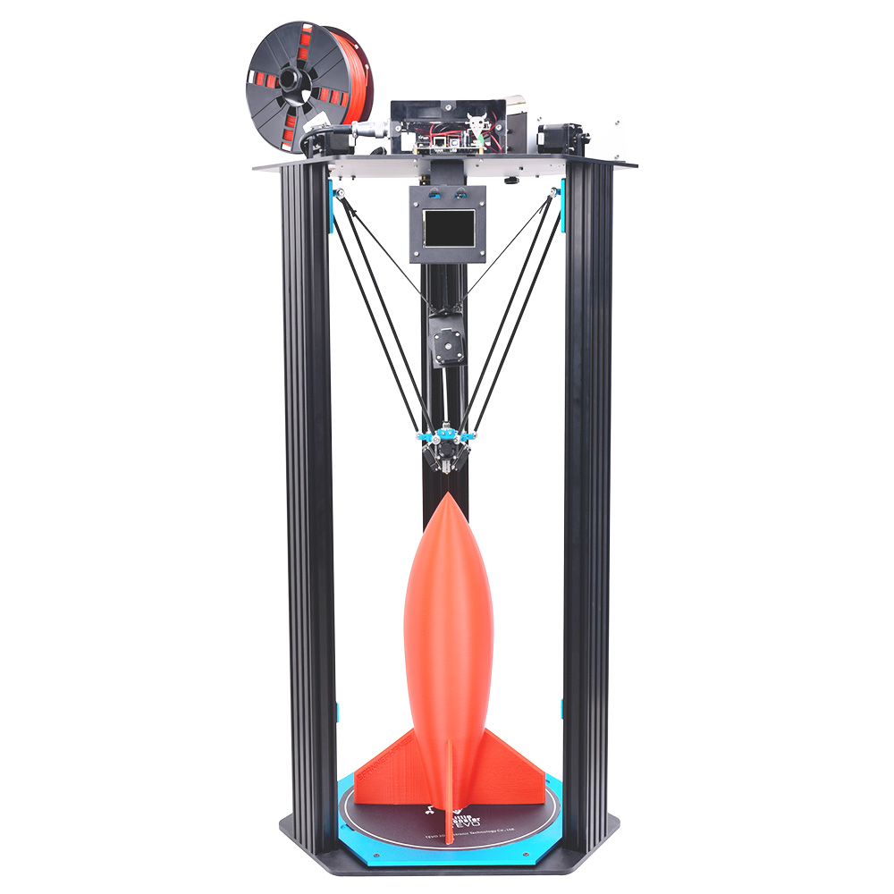 TEVOUP Little Monster Delta 3D Printer with Full CNC Structure Max Print Speed 300 mm/s Print Size 340x500mm