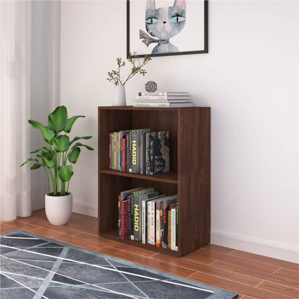 

Bookshelf Chipboard 60x31x78 cm Brown Oak