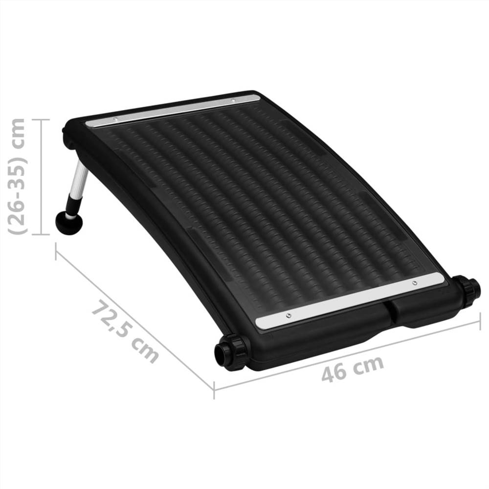 Curved Pool Solar Heating Panel 72.5x46cm
