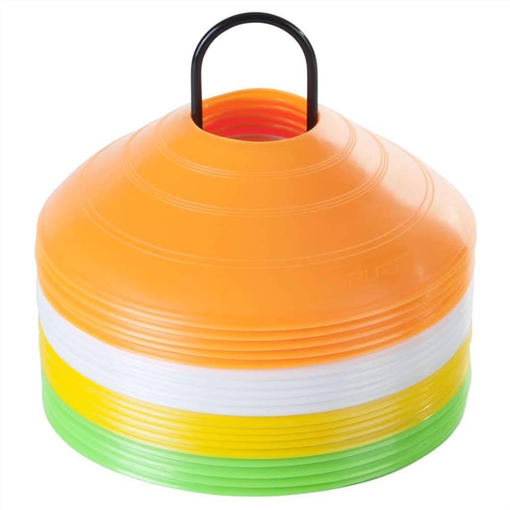 Pure2Improve Sports Cone Set 20pcs 18 Pure2Improve Sports Cone Set 20pcs