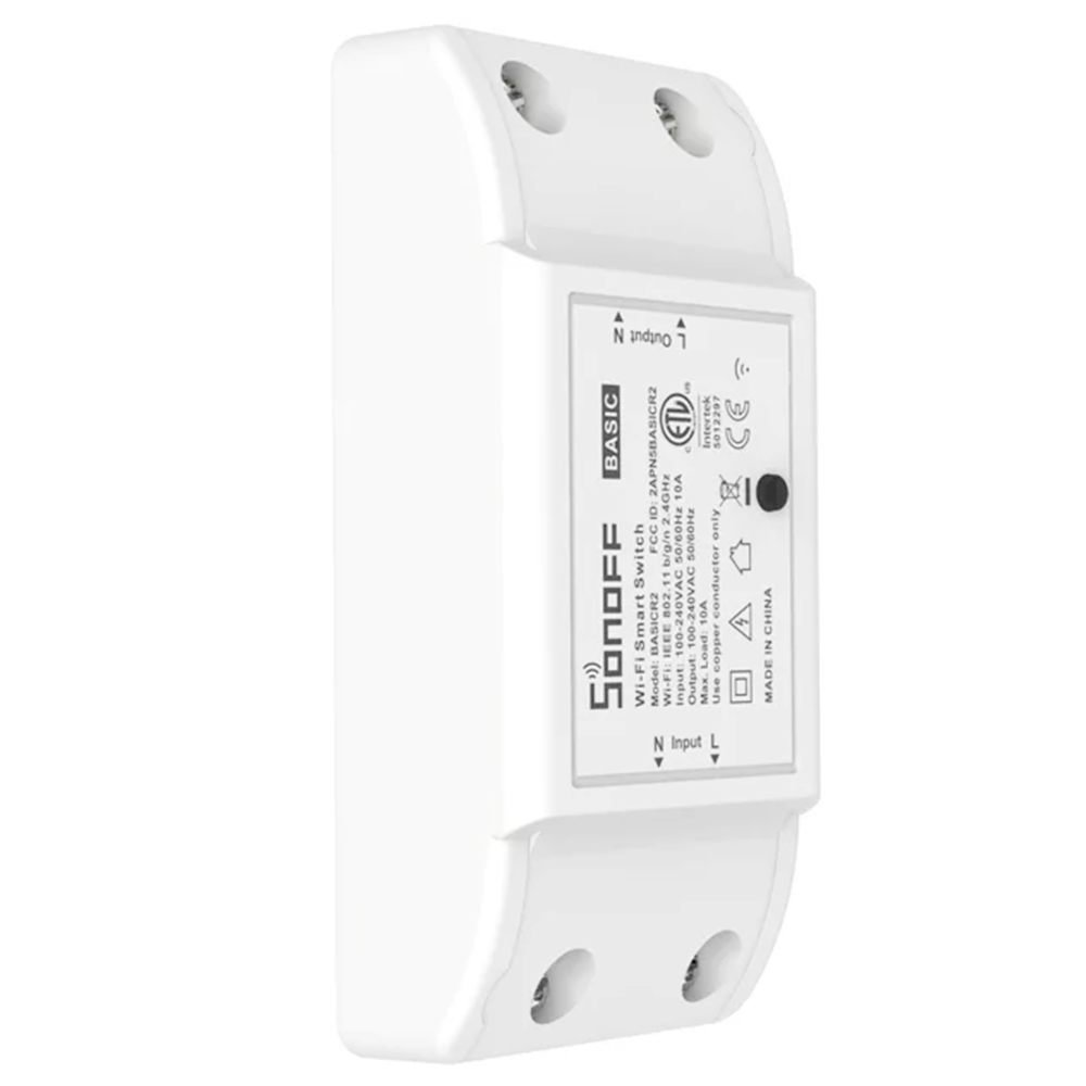 Sonoff Basic R2 Smart Home Wifi Switch اللاسلكي للتحكم عن بعد في ضوء الموقت التبديل لتقوم بها بنفسك عبر تطبيق Ewelink يعمل مع