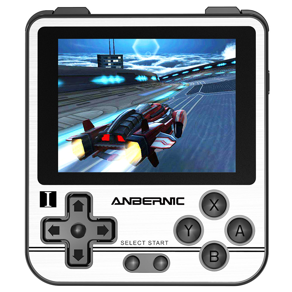 送料無料日本正規品 Anbernic シルバー/ブラック RG280V 携帯用ゲーム本体